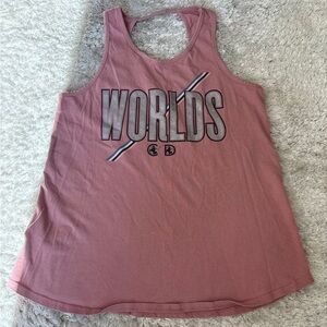 Cheerleading & dance worlds tank top